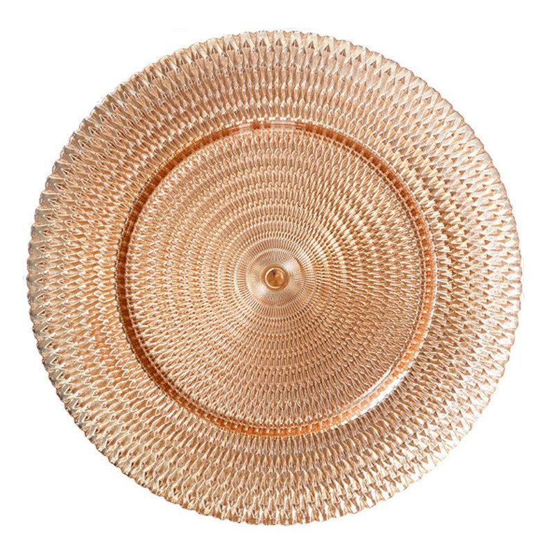 Wholesale Glass Charger Plate PZ-044 - Image 6